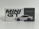 Porsche 911 Carrera RS 2.7 Grand Prix White With Blue Livery 1:64 Mini GT MGT00715L