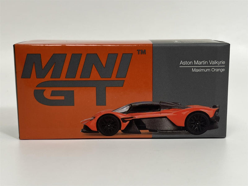 Aston Martin Valkyrie Maximum Orange LHD 1:64 Mini GT MGT00678L