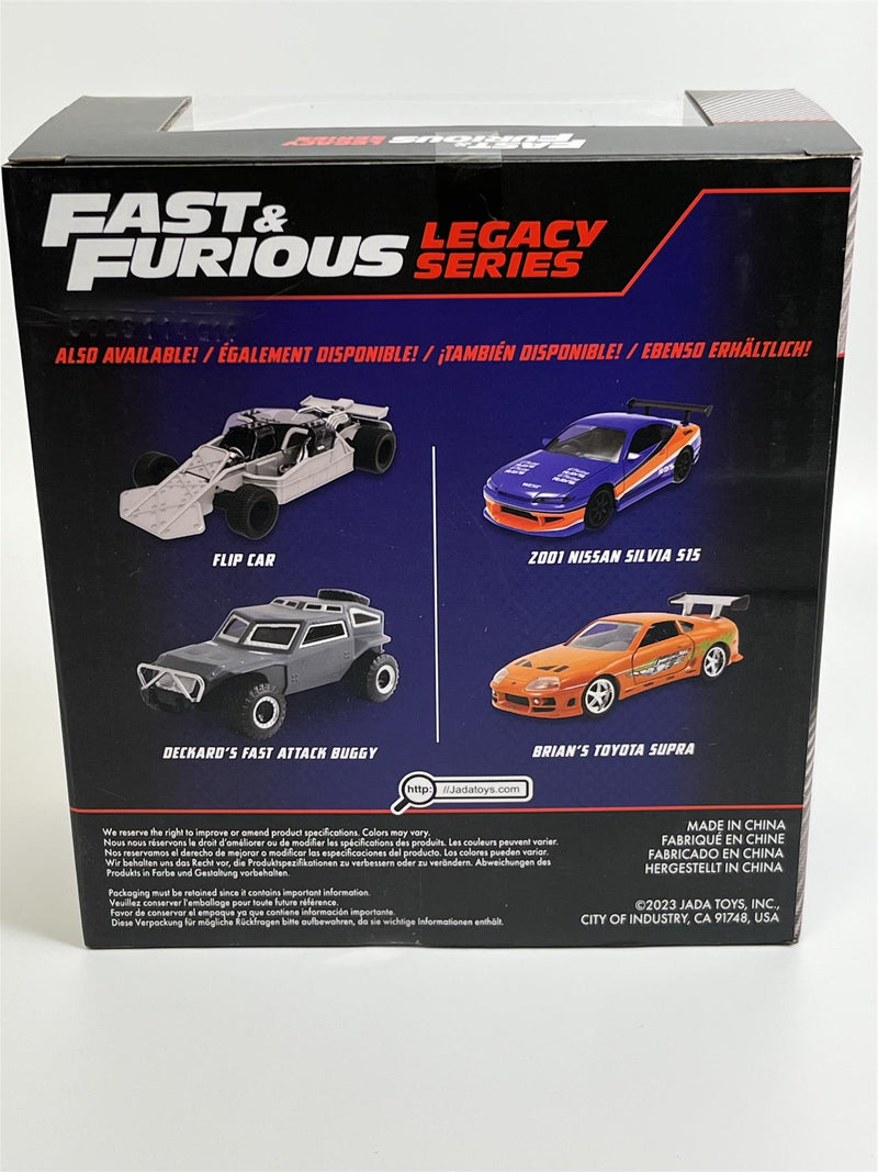 Fast and Furious Twin Set 2001 Nissan Silvia S15 and Brians Toyota Supra 1:32 Jada 253202017