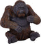 Orangutan Zoo Animal Toy Figure 7 cm Height Approx Mojo Fun 381028
