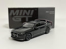 BMW i7 xDrive60 Dravit Grey LHD 1:64 Mini GT MGT00818L