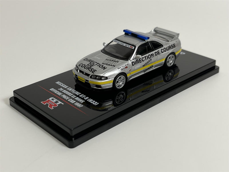 Nissan Skyline GT-R R33 24 Hr Le Mans Pace Car 1997 1:64 Inno IN64R33LMPC