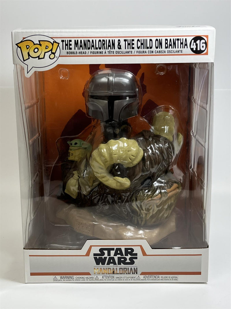 The Mandalorian and The Child on Bantha 416 Funko Pop 52373