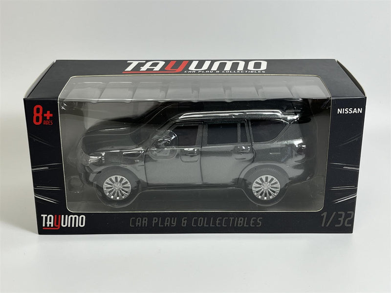 Nissan Patrol Y62 Grey LHD 1:32 Scale Tayumo 32115015