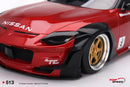 Nissan Z RZ34 Pandem Passion Red 1:18 Scale TSM TS0513