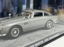 James Bond 007 Goldfinger Aston Martin DB5 Silver 1:43 Scale Eaglemoss JBAM1