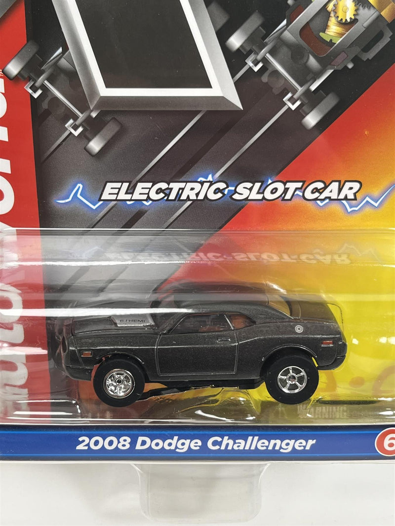 2008 Dodge Challenger Grey HO Scale Slot Car X Traction Auto World SC368-6