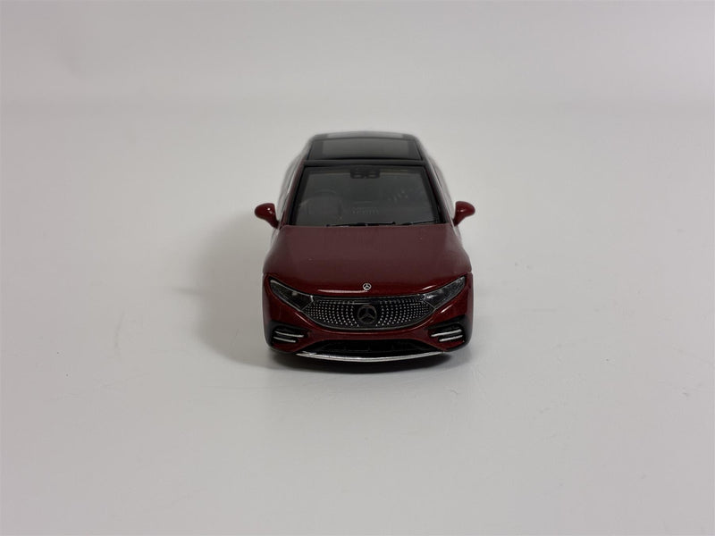 Mercedes Benz EQS 580 4MATIC Red Metallic RHD 1:64 Mini GT MGT00970R