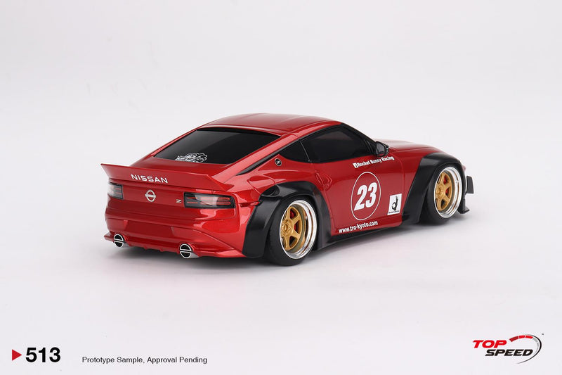 Nissan Z RZ34 Pandem Passion Red 1:18 Scale TSM TS0513