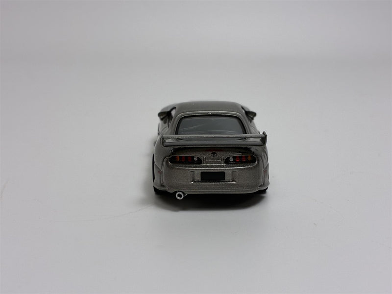 Toyota Supra VeilSide Combat VII Grey LHD 1:64 Scale Mini GT MGT00978L