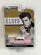 Elvis 1955 Cadillac Fleetwood Series 60 Pink 1:64 Scale Greenlight 44740C