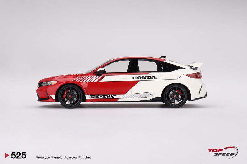 Honda Civic Type R No.1 2023 Pace Car 1:18 Scale TSM TS0525