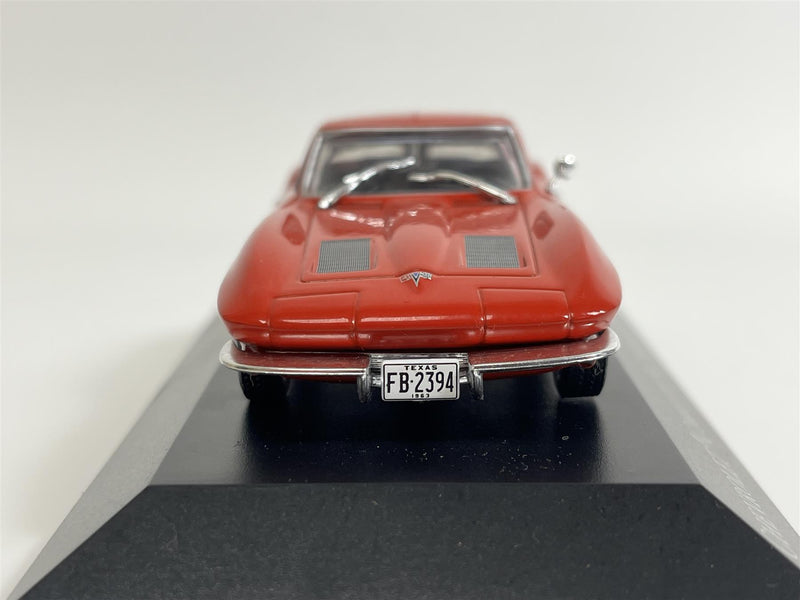 Chevrolet Corvette C2 Sting Ray Coupe 1963 Red 1:43 American Car Collection MAG PP01