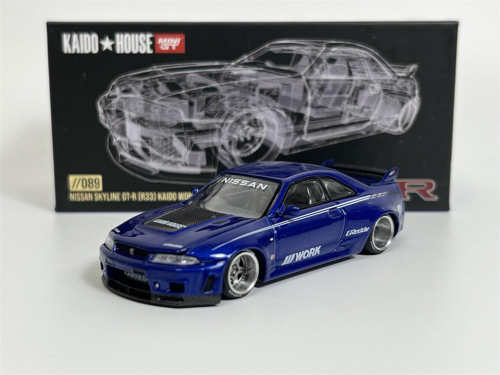 Nissan Skyline GT-R R33 Kaido Works V2 Kaido House 1:64 Scale KHMG089 ...