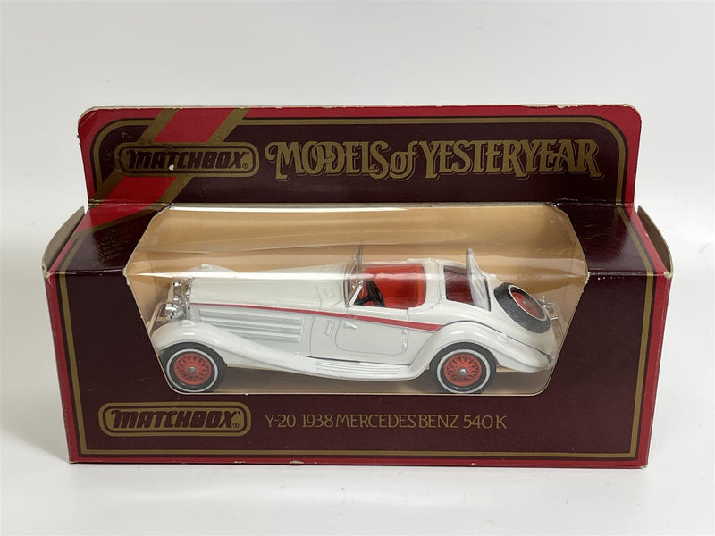 Mercedes Benz 540k 1938 1:45 Models Of Yesteryear Matchbox Y20D S7