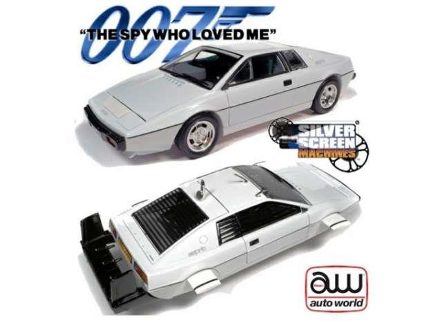 James Bond 007 The Spy Who Loved Me 1971 Lotus Esprit S1 1:18 Scale Autoworld AWSS132