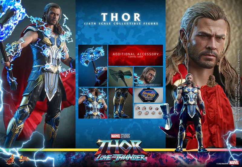 Thor Action Figure Thor: Love and Thunder 1:6 Scale Hot Toys 911309