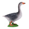 Goose Grey Farmyard Toy Figure 8 cm Height Approx Mojo Fun 381039