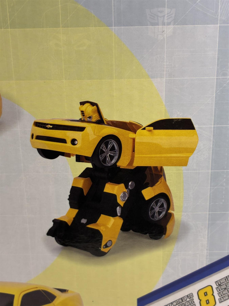 Transformers Bumblebee Converting Remote Control RC 32cm Standing Jada 36112