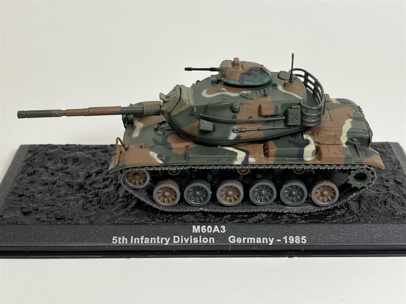 5th Infantry Division M60A3 Germany 1985 1:72 Scale Magazine Collection