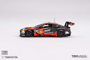 a red and black race car