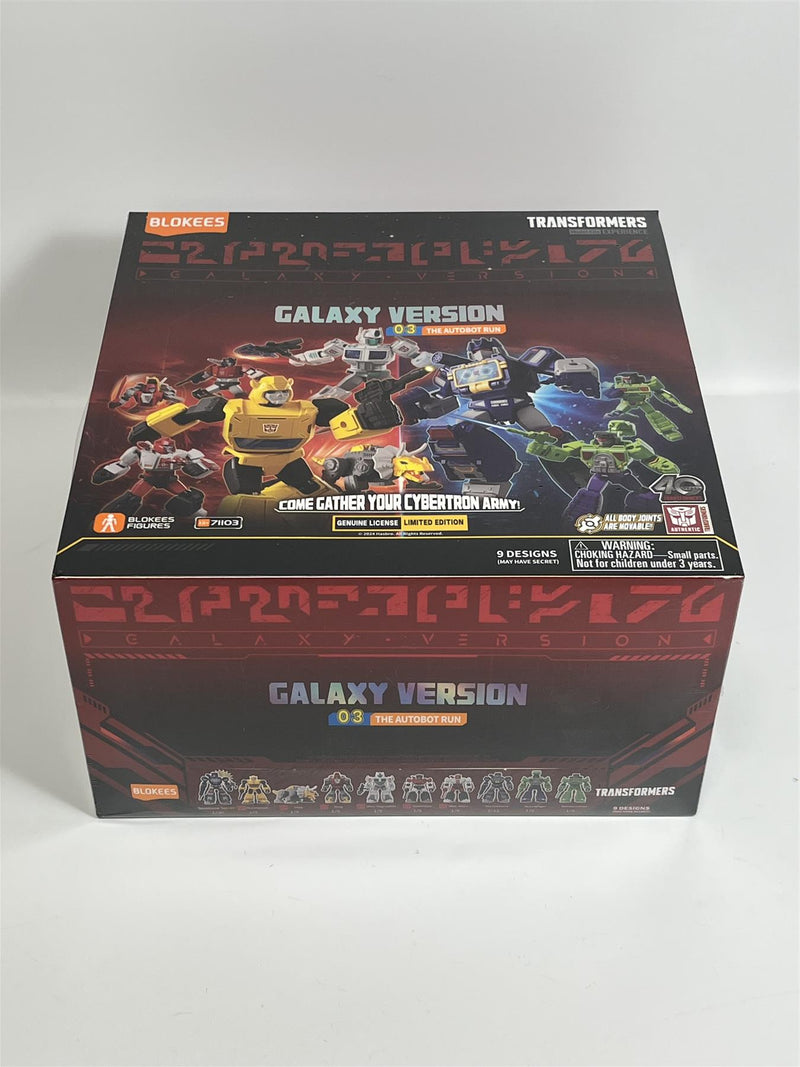 Transformers 9 Model Kits Galaxy Version 03 The Autobot Run Assortment 12 cm Blokees 71103