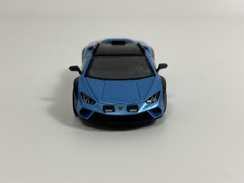 Lamborghini Huracan Sterrato Blue Aegir LHD 1:64 Scale Mini GT MGT00807L
