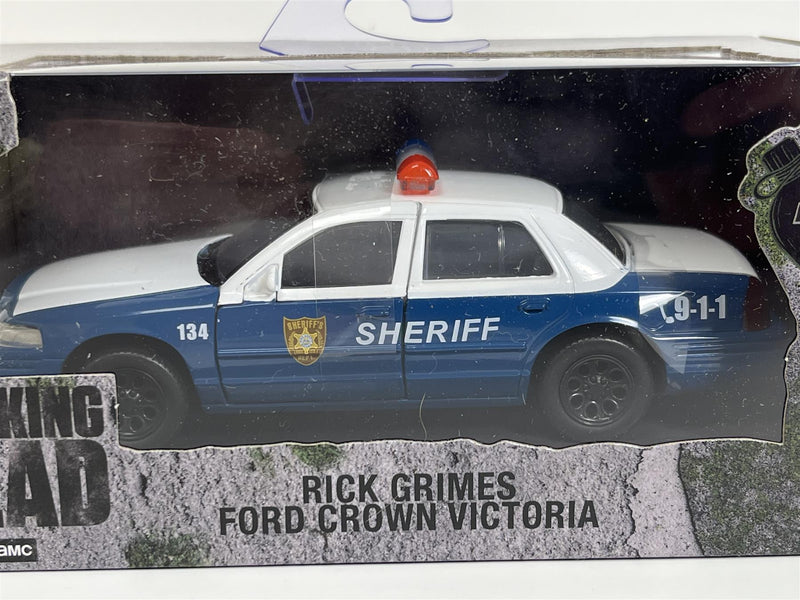 The Walking Dead Rick Grimes Ford Crown Victoria 1:32 Jada 35728