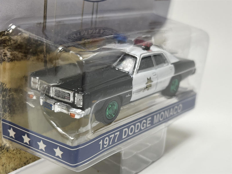 Fall Guy 1977 Dodge Monaco 1:64 Chase Model Greenlight 44965D