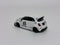 Abarth 595 LB Works Abas Works Gara White LHD 1:64 Mini GT MGT00809L