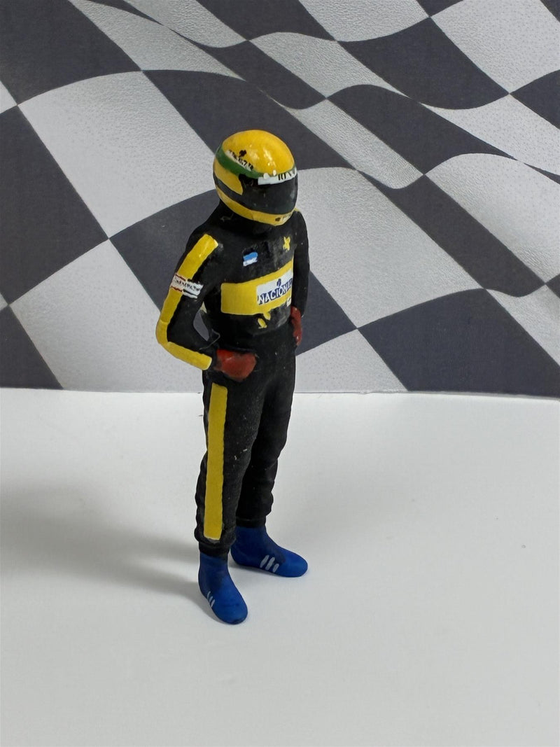 Ayrton Senna 1985/6 1:43 Scale Racing Figure Cartrix CT21