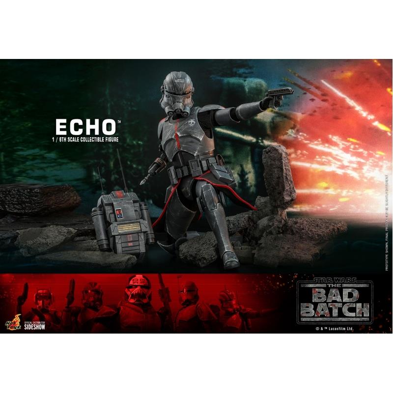 Star Wars The Bad Batch Echo 1:6 Scale Hot Toys 908283