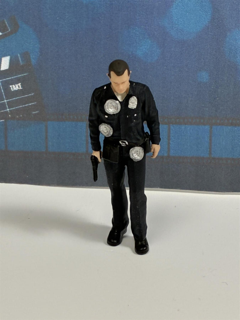Terminator 2 T-1000B Shot's Fired 1:43 Scale Painted Figure Cartrix CTPL031