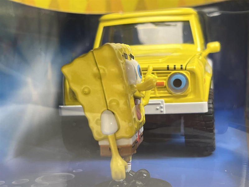 Spongebob Squarepants Figure 1973 Ford Bronco 1:24 Scale Jada 35467