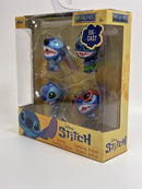Disney Stitch 4 Figure Set 2.5 Inches Jada 36205