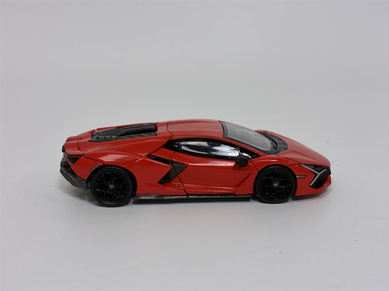 Lamborghini Revuelto Arancio Dac Lucido Red RHD 1:64 Mini GT MGT00774R