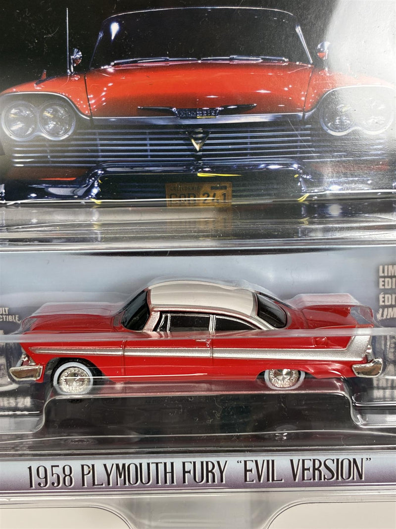 Christine 1958 Plymouth Fury Evil Version 1:64 Scale Greenlight 44840B