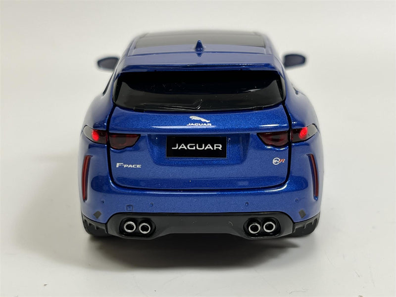 Jaguar F Pace Blue LHD Light and Sound 1:32 Scale Tayumo 32110020