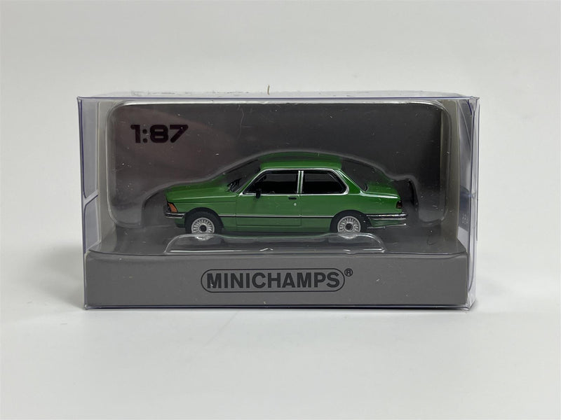 BMW 323i e21 1975 Green 1:87 Scale Minichamps 870020002