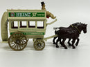 Heinz 57 Carriage and 2 Horses Models Of Days Gone By Lledo DGB02D S8