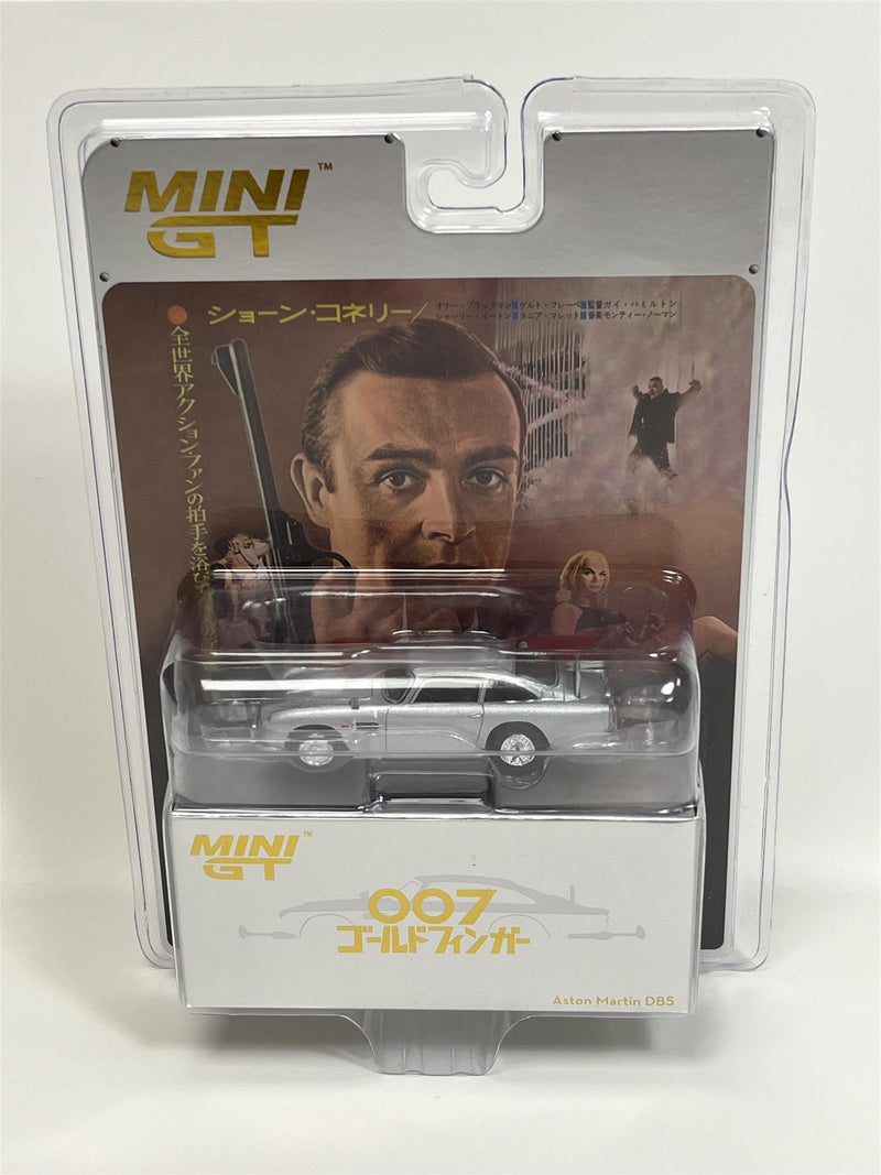 James Bond 007 Goldfinger Aston Martin DB5 Japanese Version 1:64 Mini GT MGT00900-007J