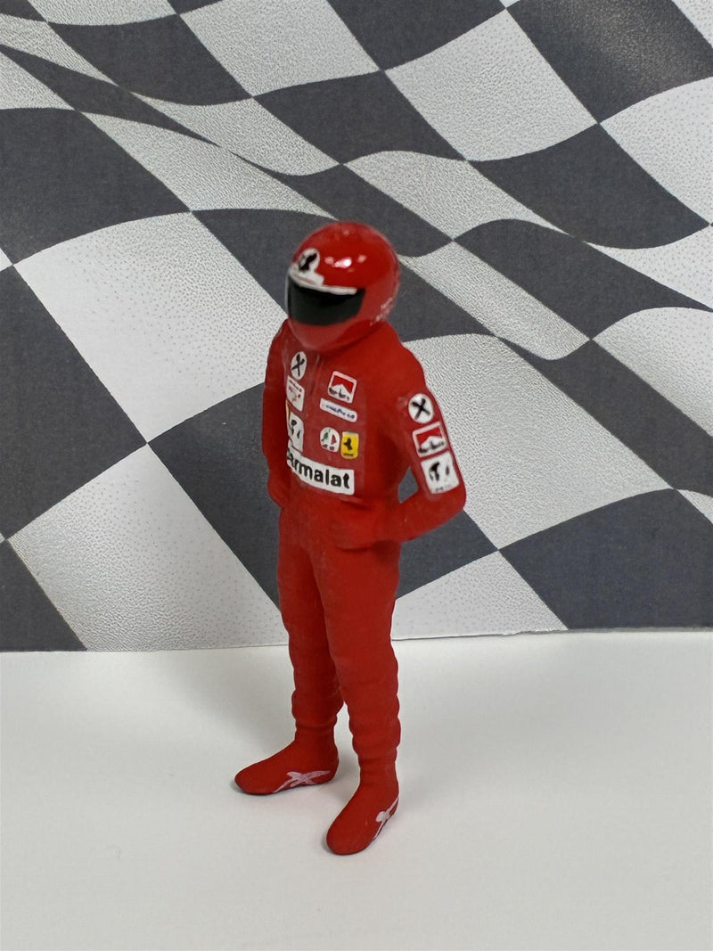 Niki Lauda Ferrari 1:43 Scale Racing Figure Cartrix CT02