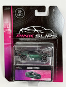 Jaguar F Type R Green 1:64 Scale Pink Slips Jada 213291000