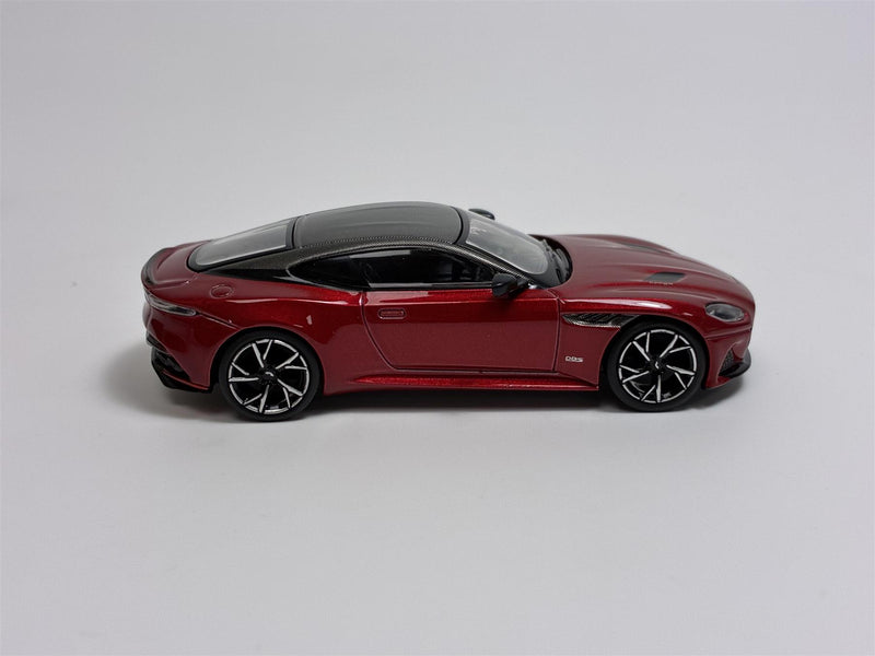 Aston Martin DBS Hyper Red LHD 1:64 Scale Mini GT MGT01065L