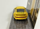 Porsche 911 Turbo Yellow 1:64 Scale Tarmac Works Schuco T64S009YL