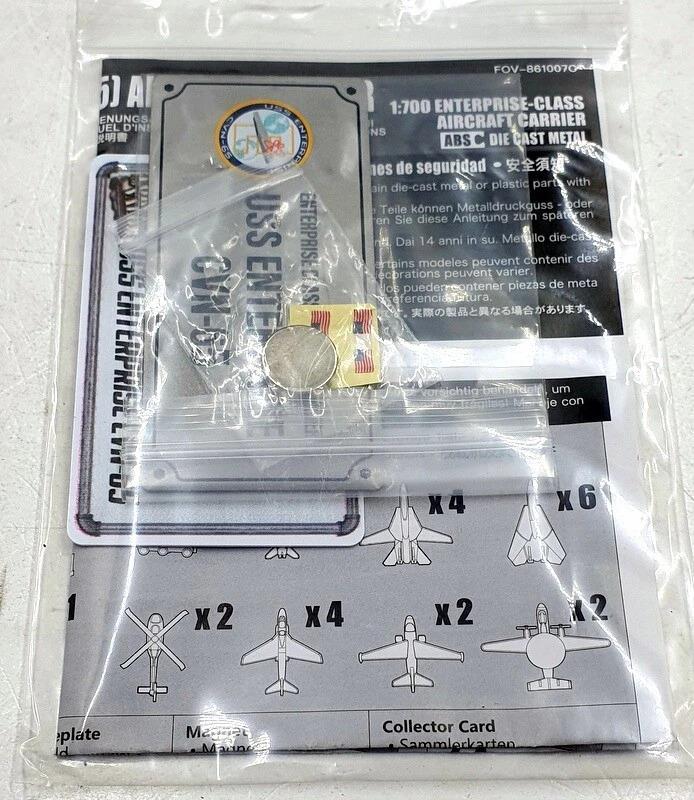 Enterprise CVN65 Waterline 1:700 Scale Forces of Valor FOV861007C