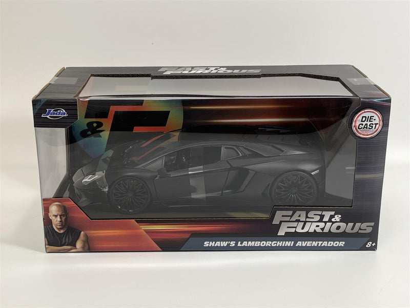 Fast & Furious Shaws Lamborghini Aventador 1:24 Scale Jada 253203103 36152
