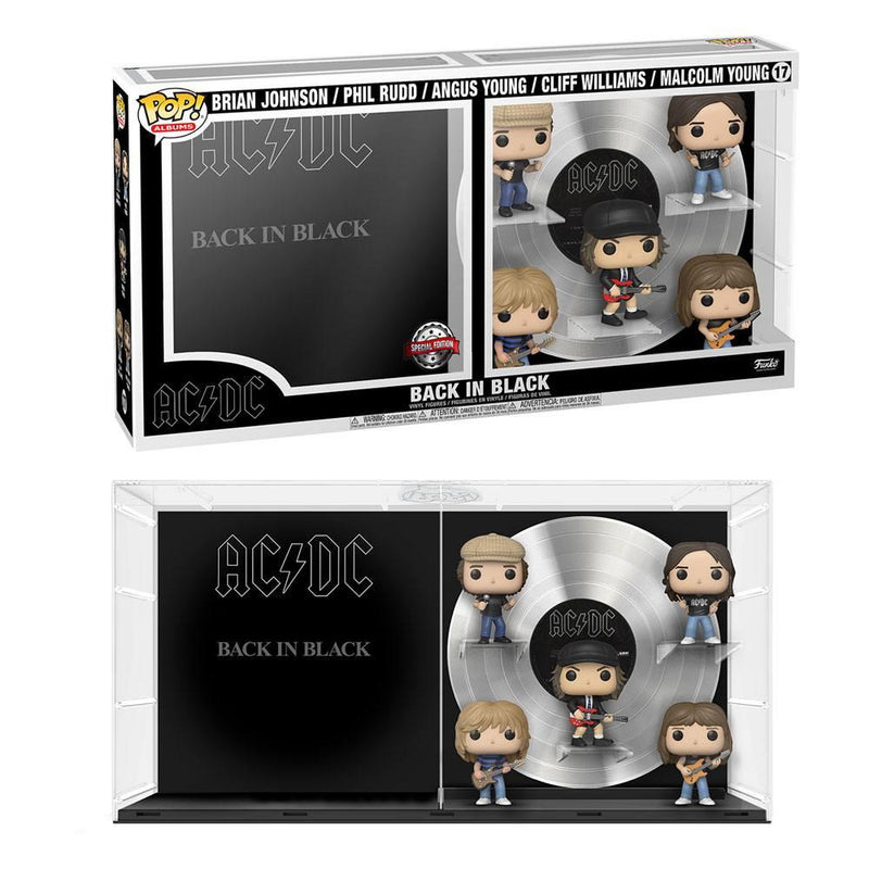 AC/DC Back In Black 5 Vinyl Figure Set Funko Pop Albums 17 60989