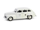 a white toy car with a star on the side