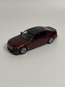 BMW Alpina B7 xDrive Aventurin Red LHD 1:64 Scale Mini GT MGT00693L